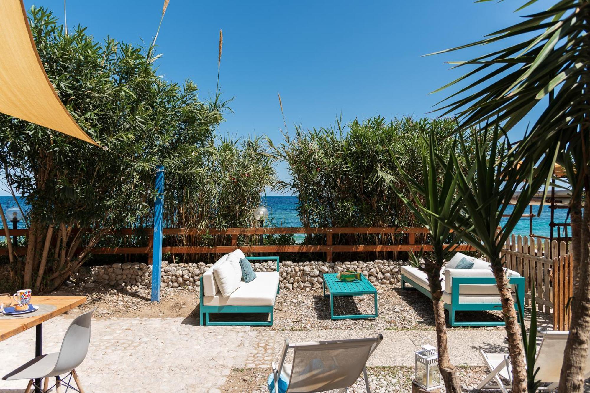 Dimore Di Mare - Beachfront Apartments Santa Flavia Exteriör bild